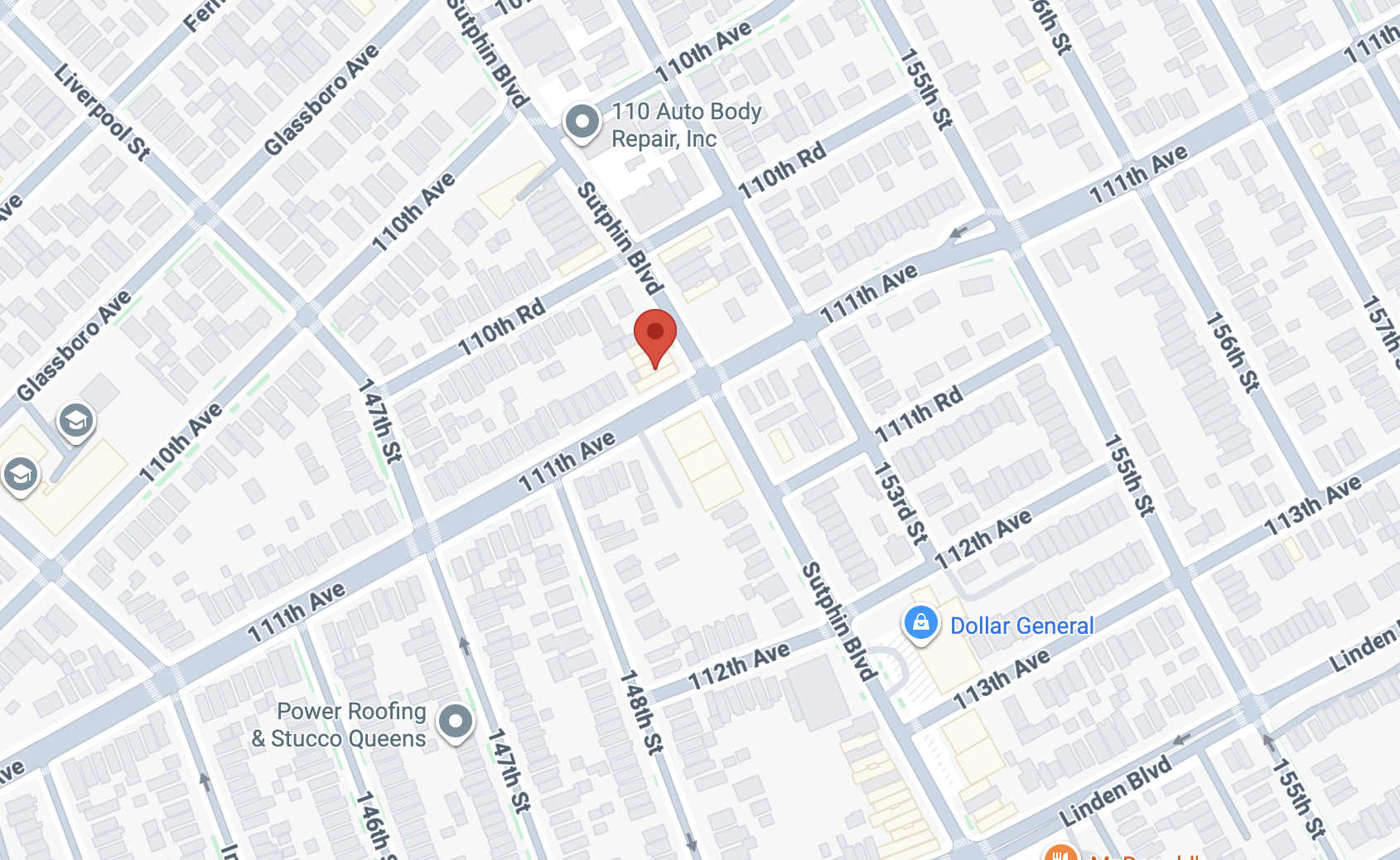 Map preview for Sutphin location